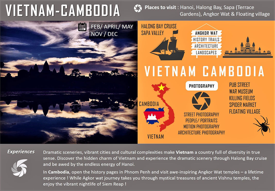 Vietnam Cambodia Photo Tour 2019